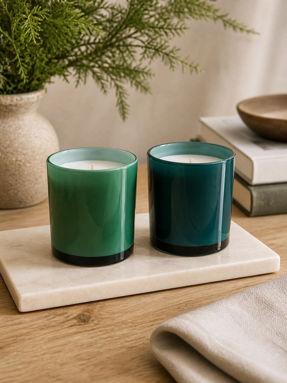 Set 2 NEST ED On Air Ellen DeGeneres Balsam Fir Candles Unused